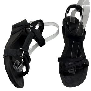 Teva Ysidro Black Sandals size 8
